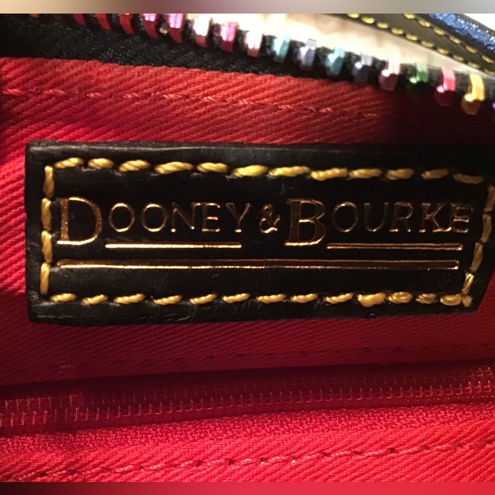 New Rare Leather Dooney Bourke Mickey Mouse Leather Purse - Picture 6 of 7